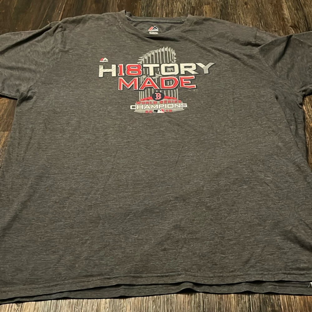 Majestic Boston Red Sox 2018 World Series Shirt XL